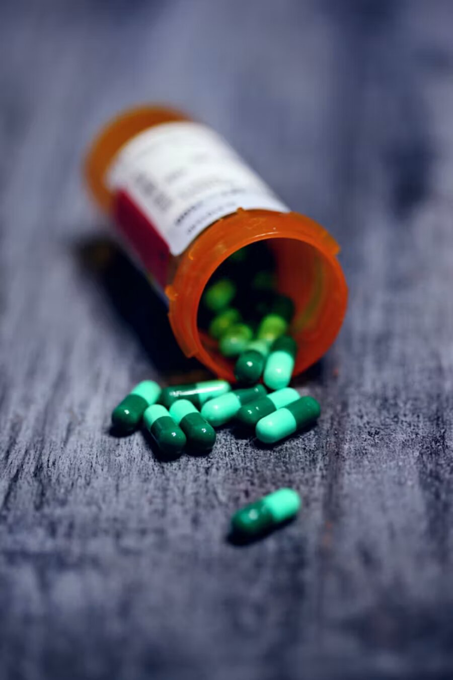 Capsules and pill bottle